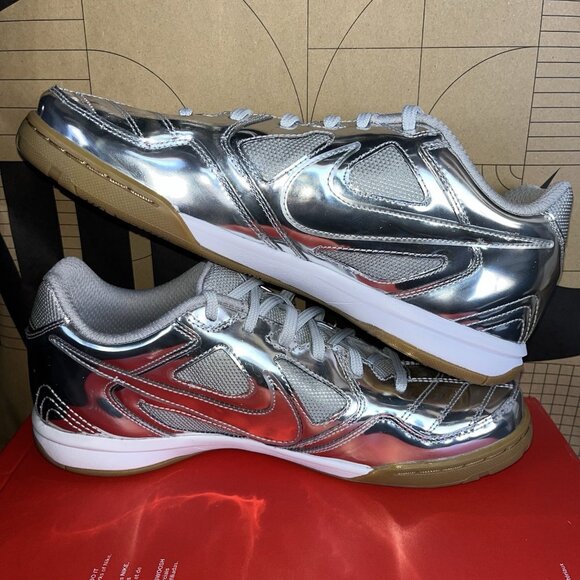 NEW Nike Gato LV8 Chrome Gum IB3566-001 Men Size 13 Indoor Soccer Futsal